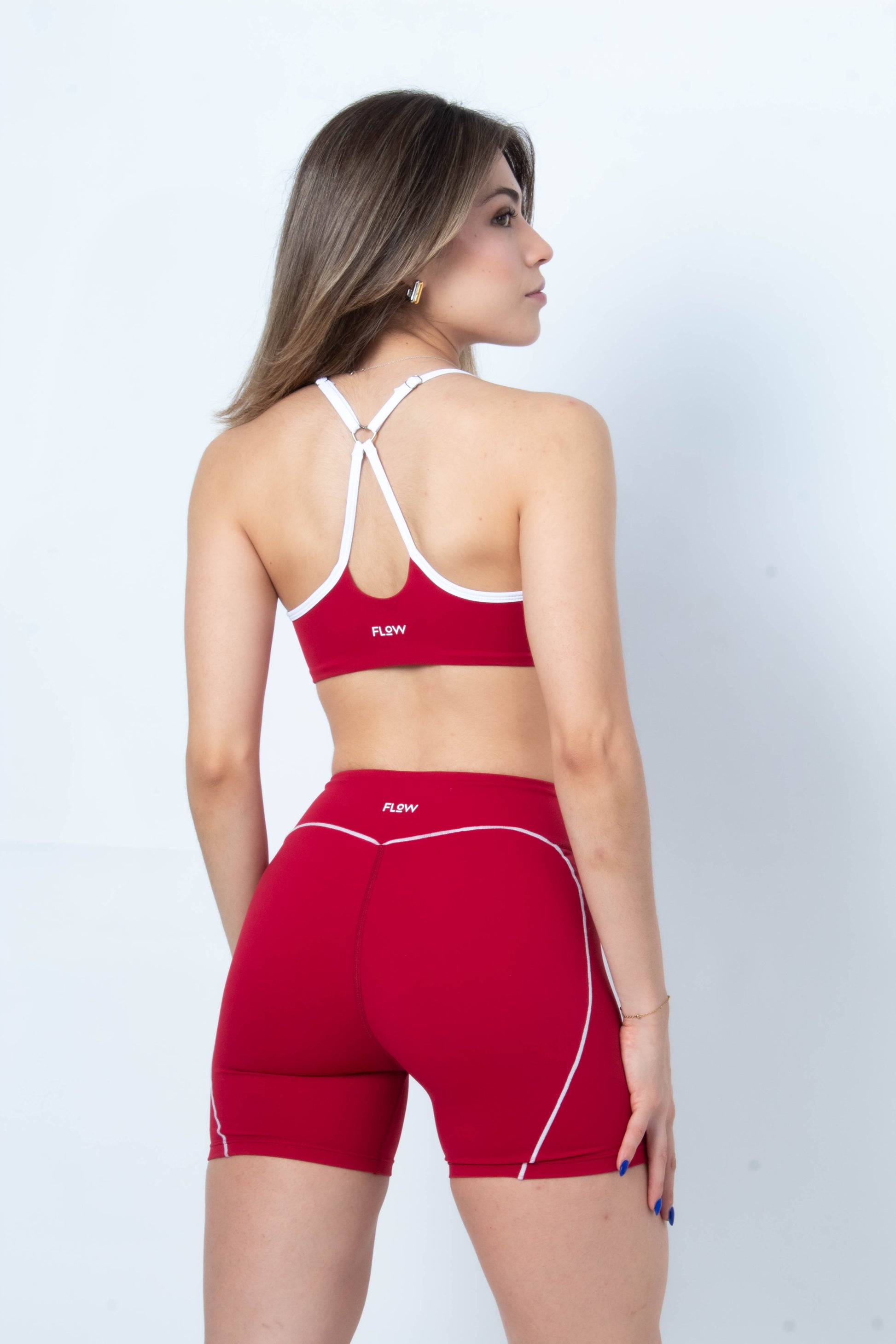 Biker crush girl vino